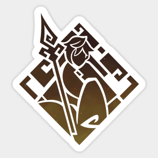 Genshin Impact Zhongli Emblem - Constellation Sticker